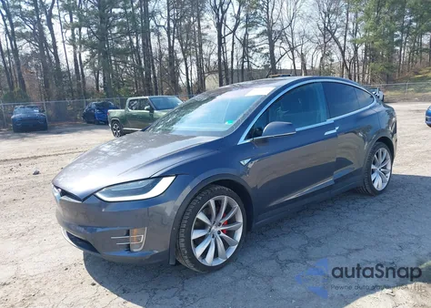 2016 Tesla Model X 75D/P100D/P90D из США, поврежденный, VIN 5YJXCBE43GFS00850